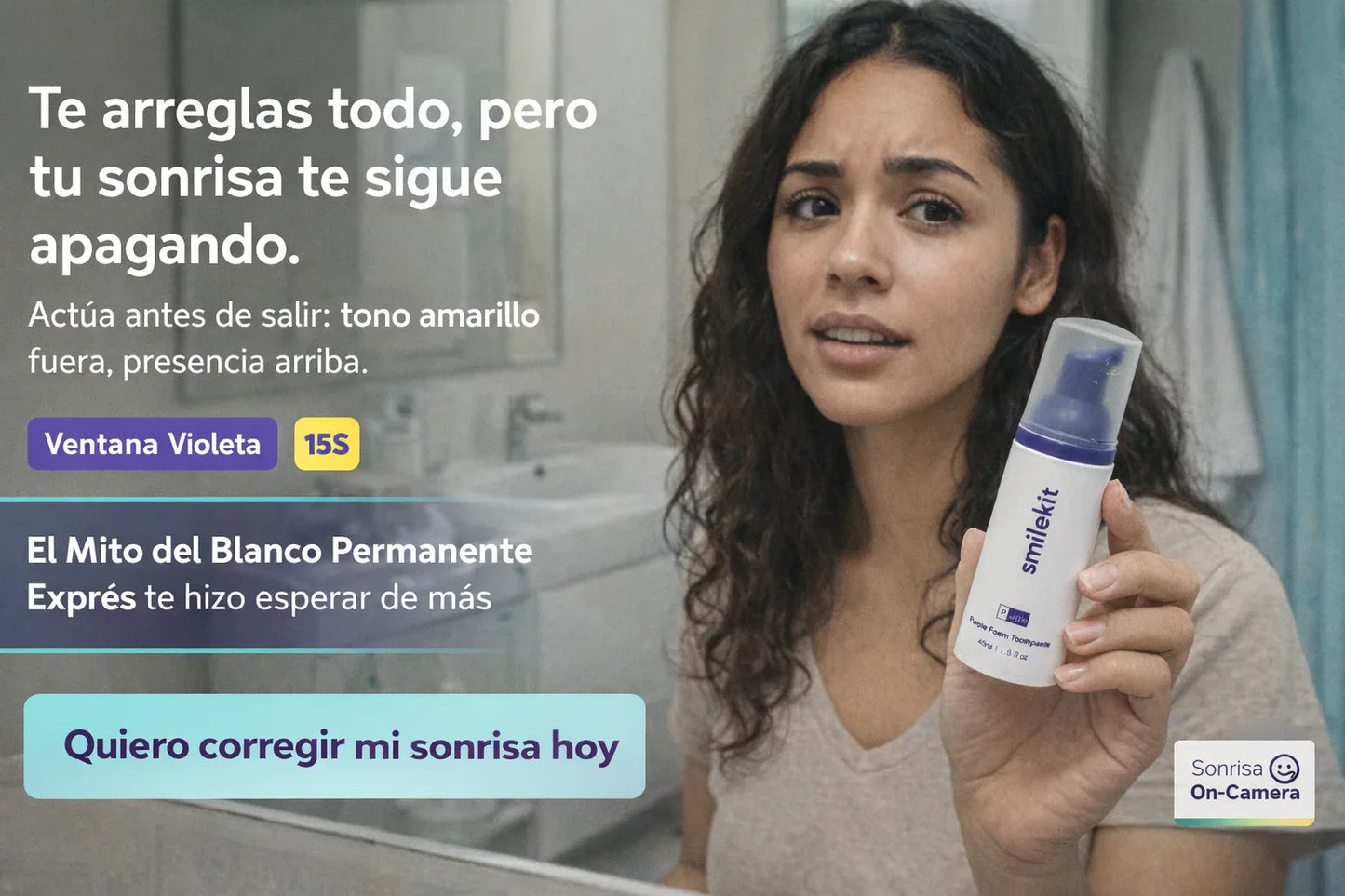 Crema Blanqueadora Dental Smilekit