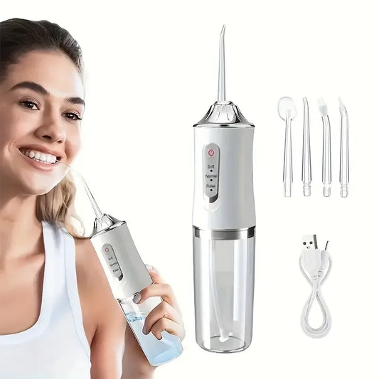 Irrigador Dental Portátil - Limpieza Profunda en Casa