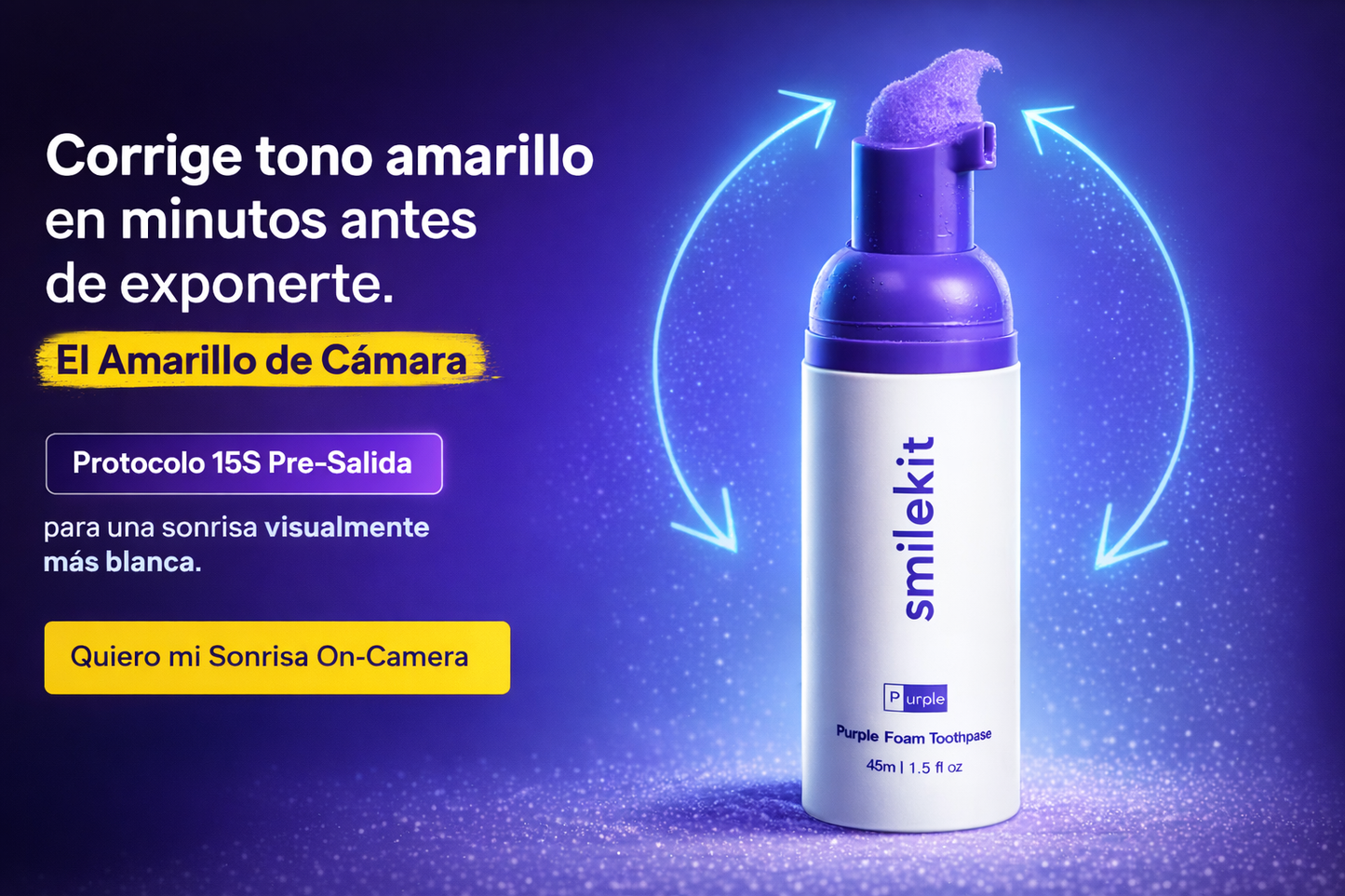 Crema Blanqueadora Dental Smilekit