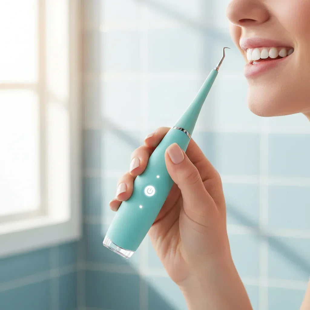 Cepillo Removedor de Sarro Ultrasónico | Limpieza Dental Profesional en Casa - CR Commerce