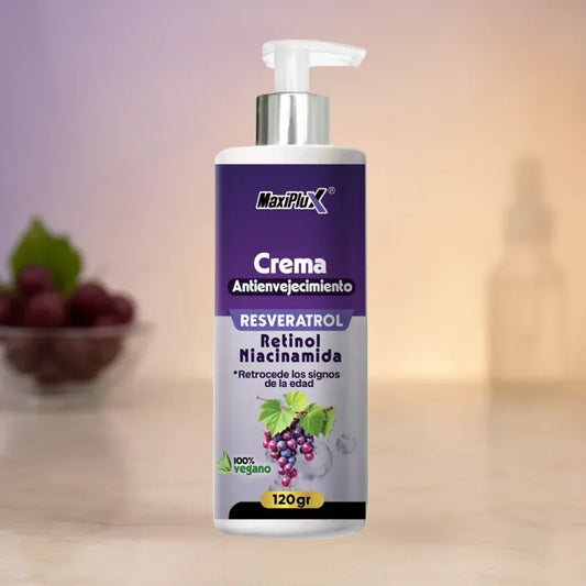 Crema Triple Acción Antiarrugas | Resveratrol + Retinol + Niacinamida - Resultados en 7 Días - CR Commerce