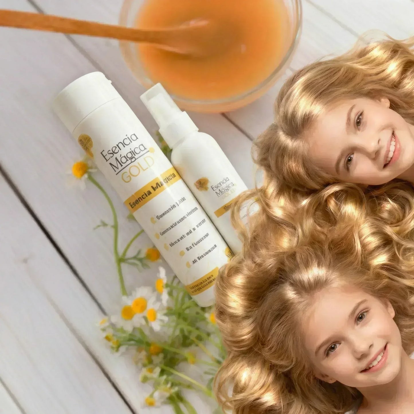 Esencia Mágica Kit Aclarador Natural - Reflejos Dorados Sin Químicos - CR Commerce